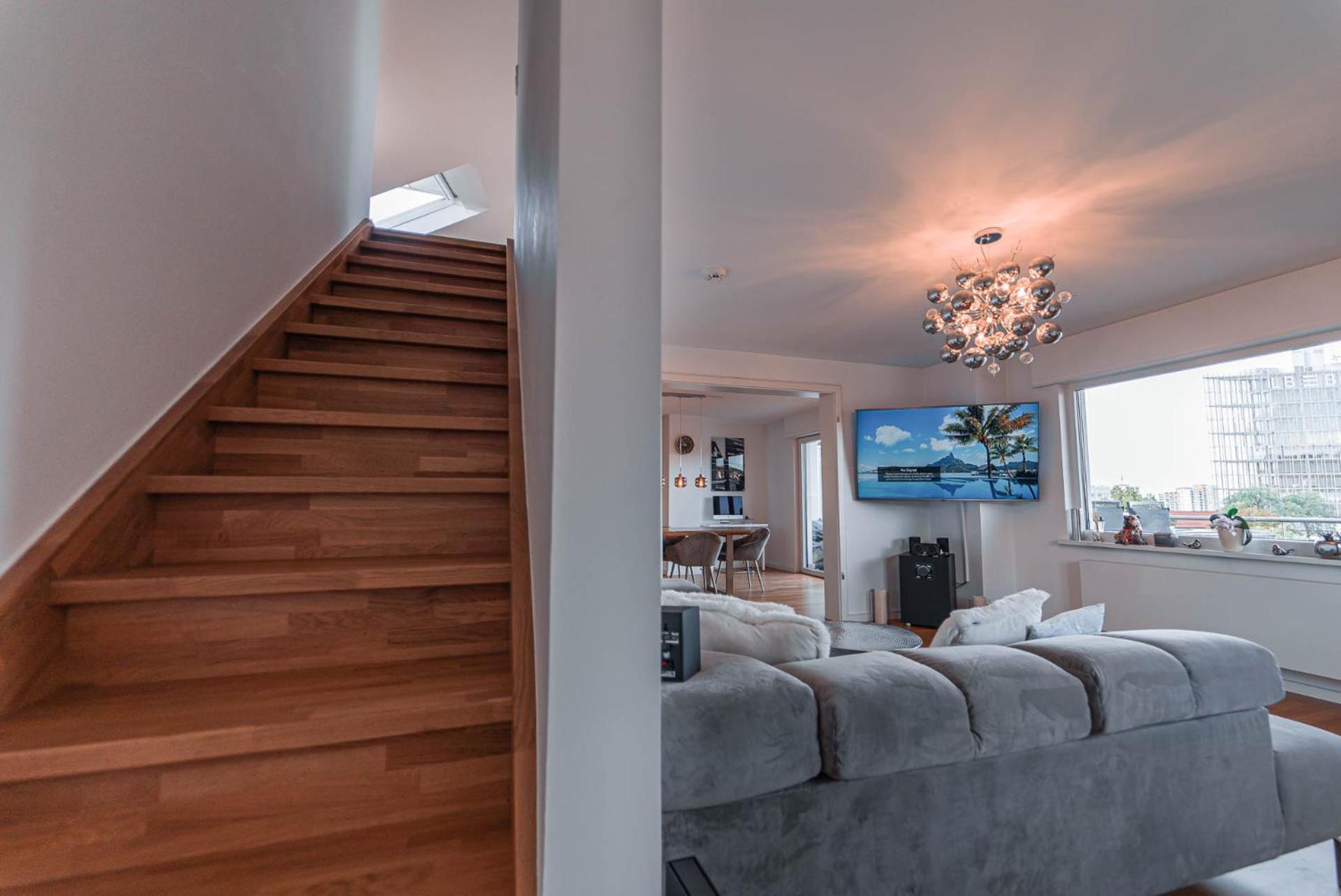 Luxurious Penthouse Apartman Stuttgart Kültér fotó