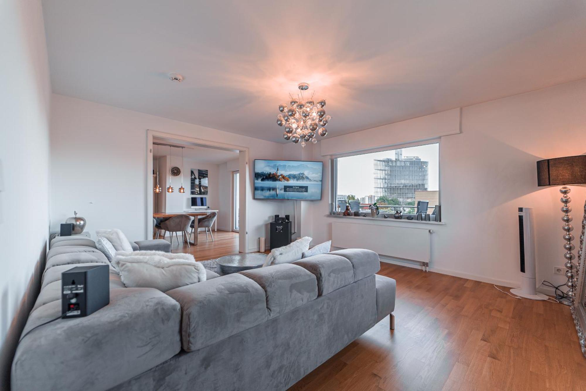 Luxurious Penthouse Apartman Stuttgart Kültér fotó